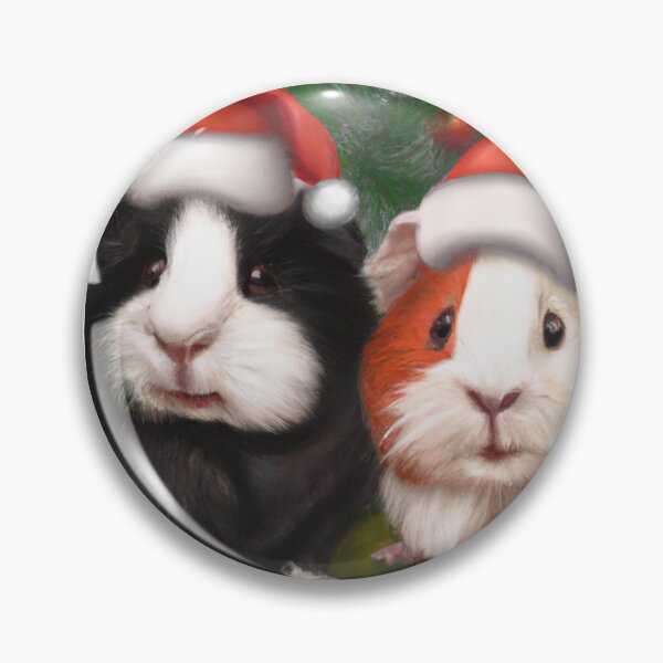 Item preview, Christmas Guinea pig   designed and sold by fatbanana.
