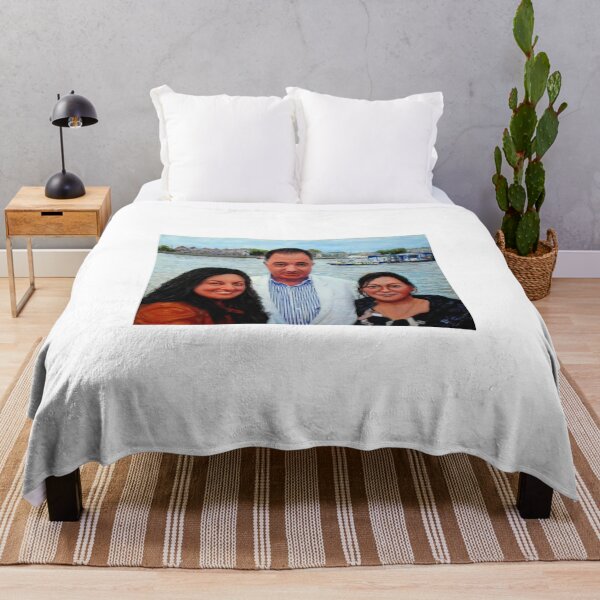 Item preview, THE ARTIST WITH HIS TWO DAUGHTERS IN WAPPING LONDON designed and sold by Mackenzie Moulton International Artist .
