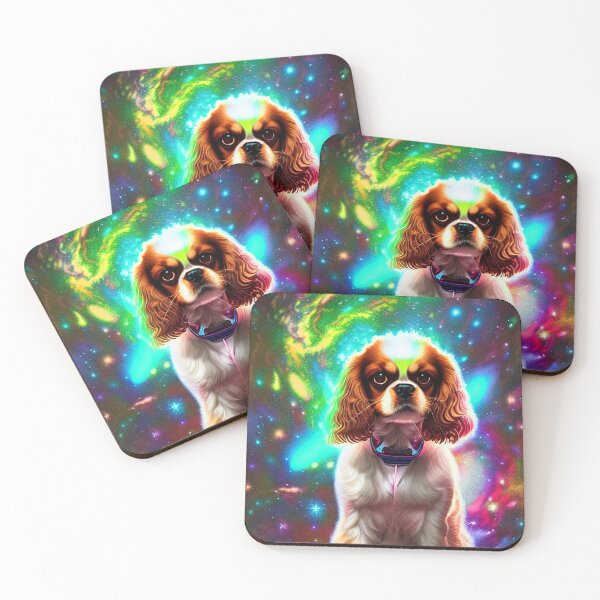 Item preview, Cadet #91 - Galactic Cavalier King Charles Spaniel designed and sold by Galactic Fur Baby Federation.