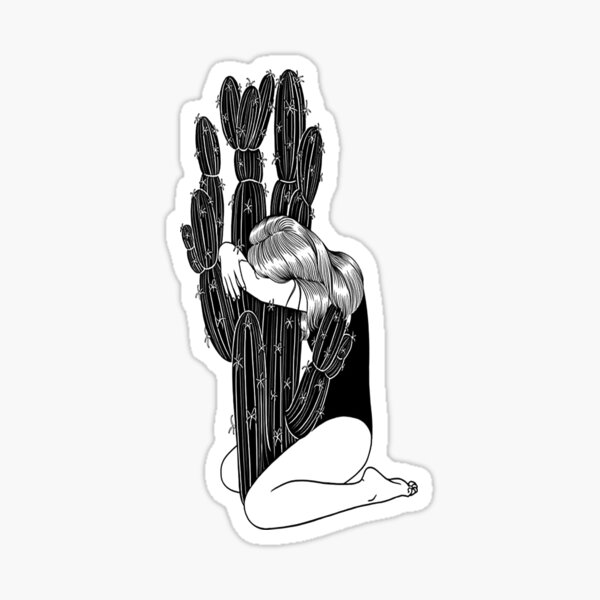 Cactus Grl Sticker