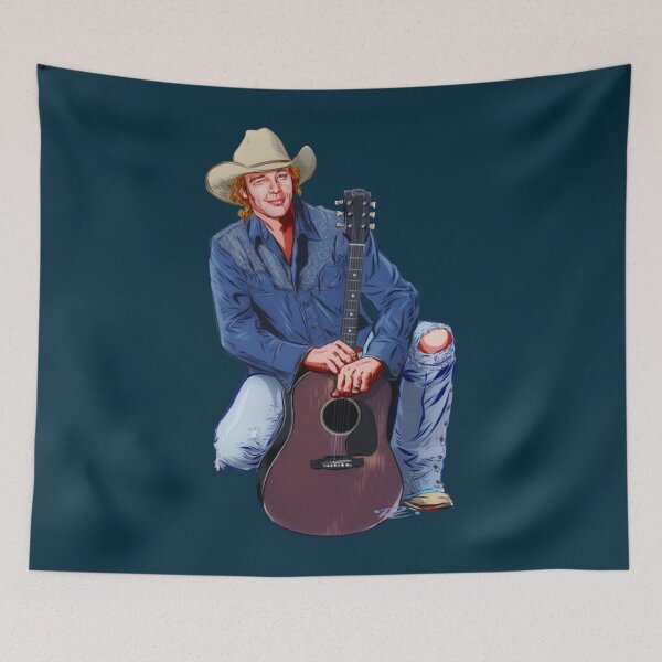 Item preview, Alan Jackson Una ilustración designed and sold by HankAndScoo.