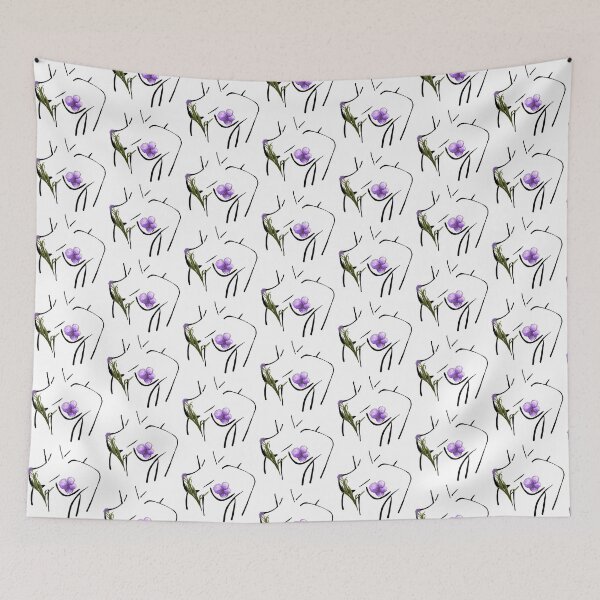 Item preview, Flower Nips Purple designed and sold by Kimberly  Karmi.