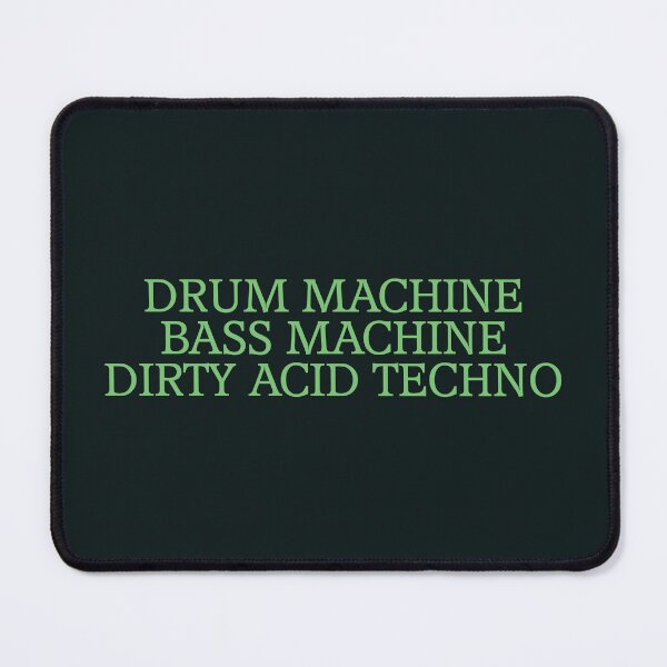 Item preview, Drum Machine Bass Machine Acid Techno designed and sold by AtomicMalibu.