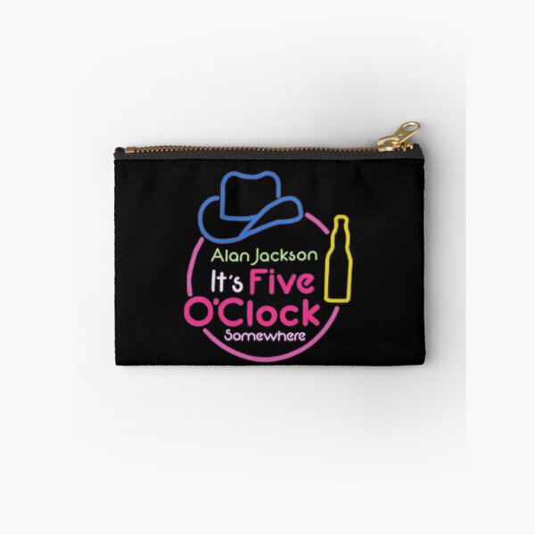 Item preview, Alan Jackson Its Five oclock Somwhere Neon  designed and sold by HankAndScoo.