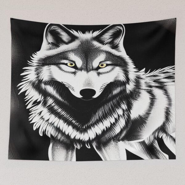 Item preview, Lone Wolf  designed and sold by TheJungleWorld.