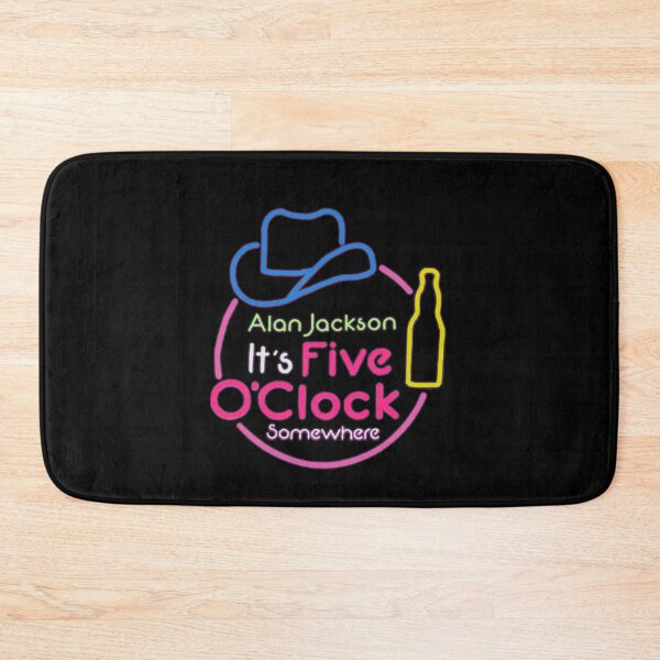 Item preview, Alan Jackson Its Five oclock Somwhere Neon  designed and sold by HankAndScoo.
