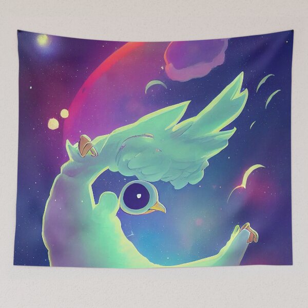 Item preview, Bird in white space designed and sold by ComicsFactory.