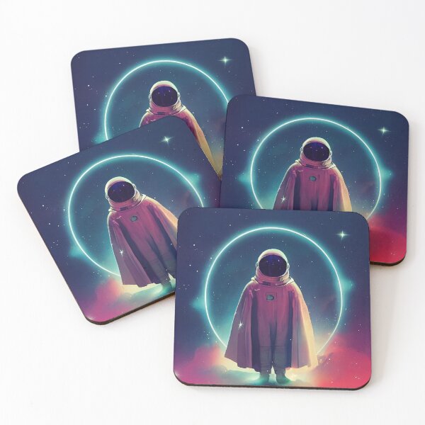 Item preview, Astrounaut Wizard space art designed and sold by ComicsFactory.
