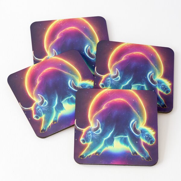 Item preview, Bison space art designed and sold by ComicsFactory.