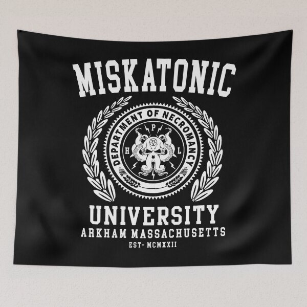Item preview, CTHULU AND LOVECRAFT - MISKATONIC UNIVERSITY  designed and sold by BELLAMILLERS.