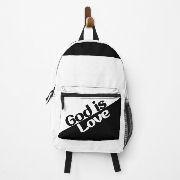 Item preview, God is Love Black and White  designed and sold by bible-prints.