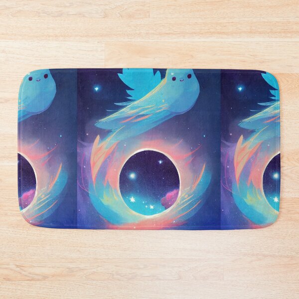 Item preview, blue bird space art designed and sold by ComicsFactory.