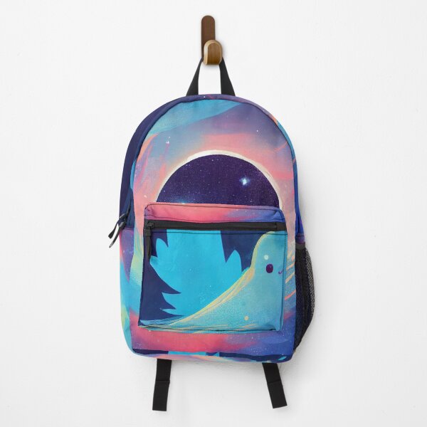 Item preview, blue bird space art designed and sold by ComicsFactory.
