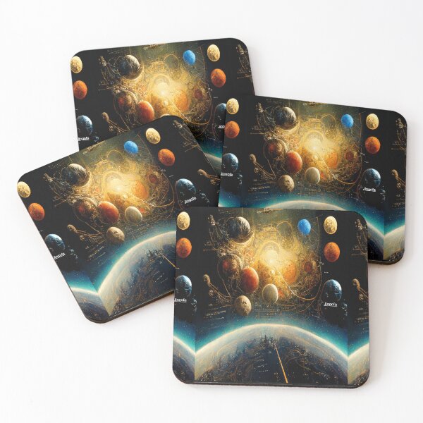 Item preview, Planet Warz - System NI-75 "Milky Way Galaxy" (Edition #1) designed and sold by Brazz Official.
