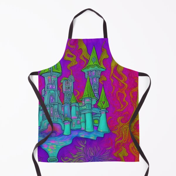 Item preview, Psychedelic fantasy Castle designed and sold by Devin Farinsky.