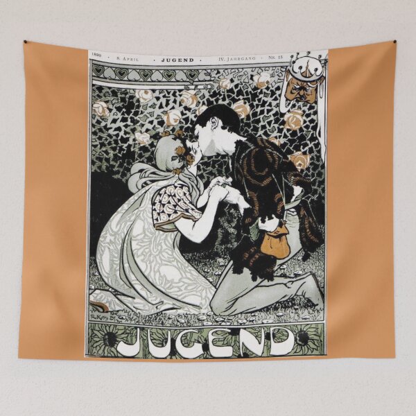Item preview, Vintage kissing Couple  designed and sold by artemisxluna89.