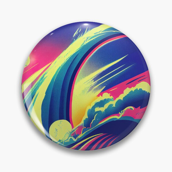 Item preview, Abstract art wave designed and sold by ComicsFactory.