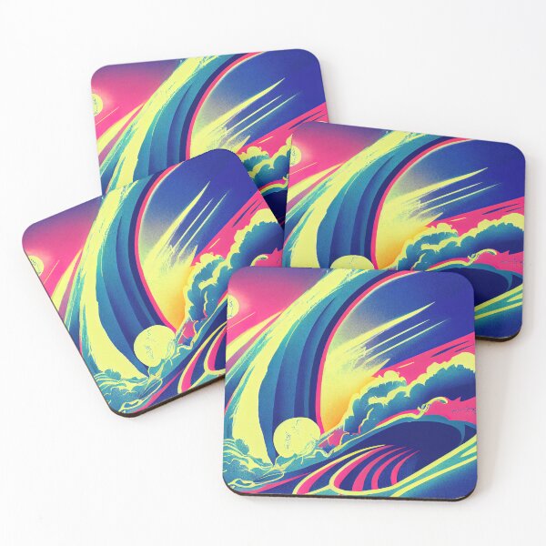 Item preview, Abstract art wave designed and sold by ComicsFactory.
