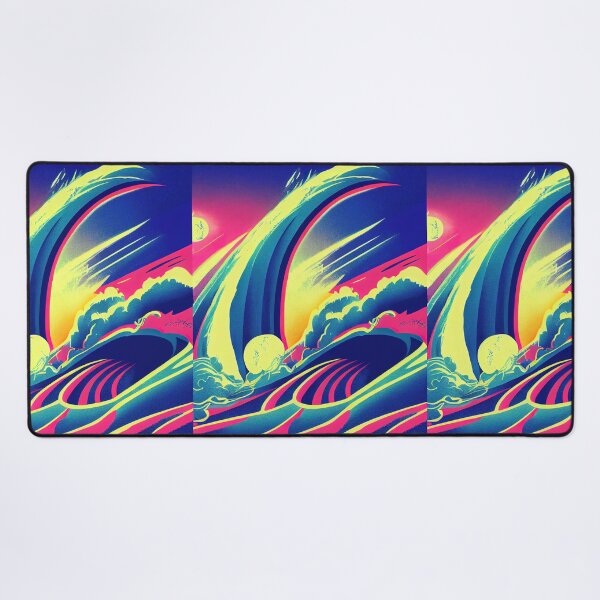 Item preview, Abstract art wave designed and sold by ComicsFactory.