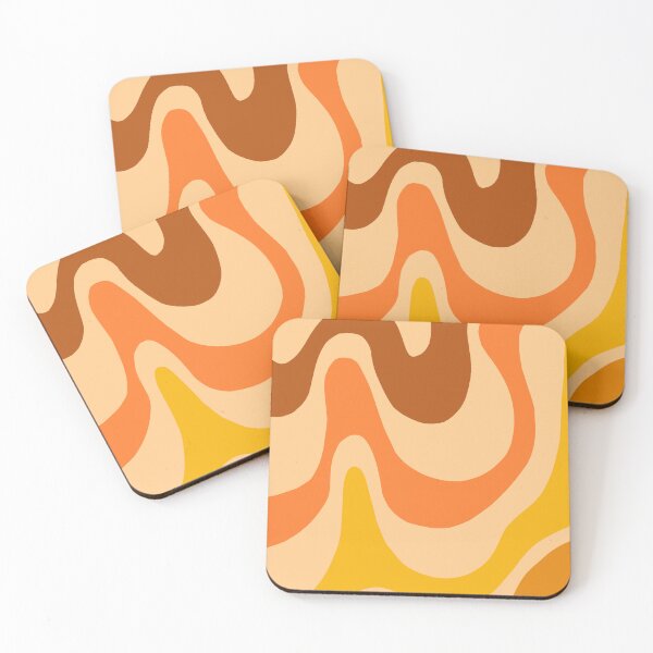 Item preview, 70s Retro Swirl Sand Stone designed and sold by Sharon Schwalbe.