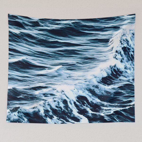 Item preview, blue ocean waves #8 designed and sold by supeart.