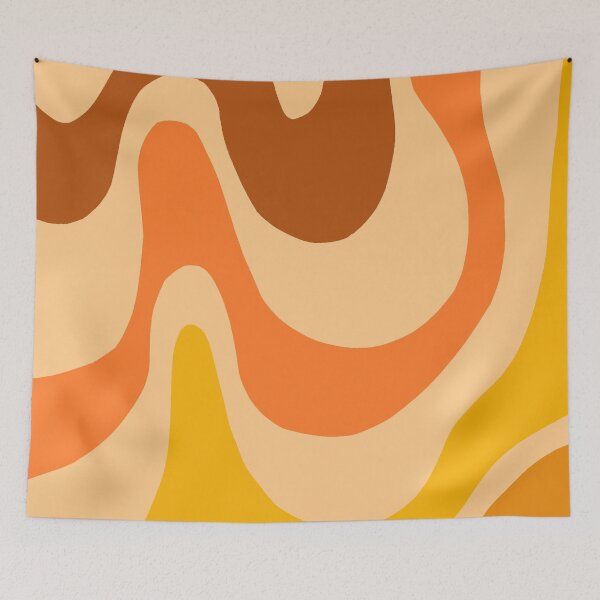 Item preview, 70s Retro Swirl Sand Stone designed and sold by Sharon Schwalbe.