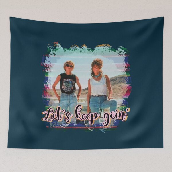 Item preview, Cute funny Thelma Louise country friends lets keep goin boots thunderbird movie   designed and sold by HankAndScoo.