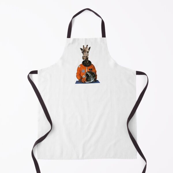 Item preview, Giraffe astronaut (white) designed and sold by Madame Memento.