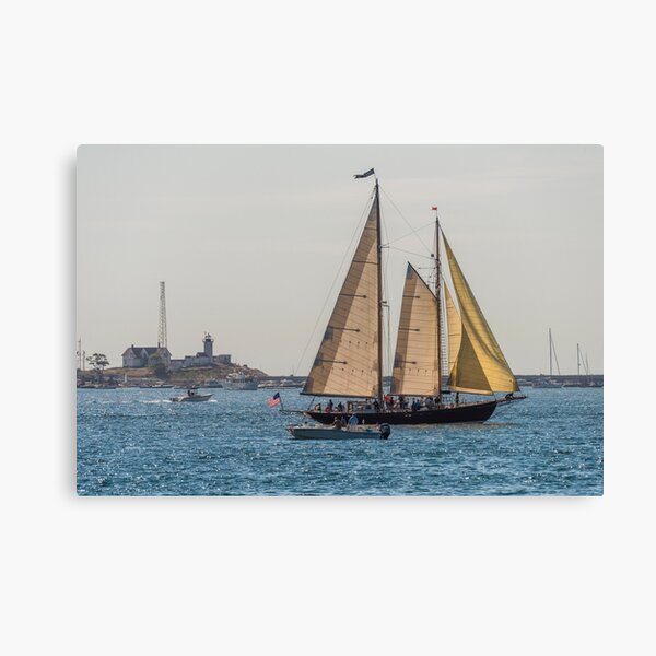 Item preview, Schooner in Gloucester harbor designed and sold by Roger Porter Photography.