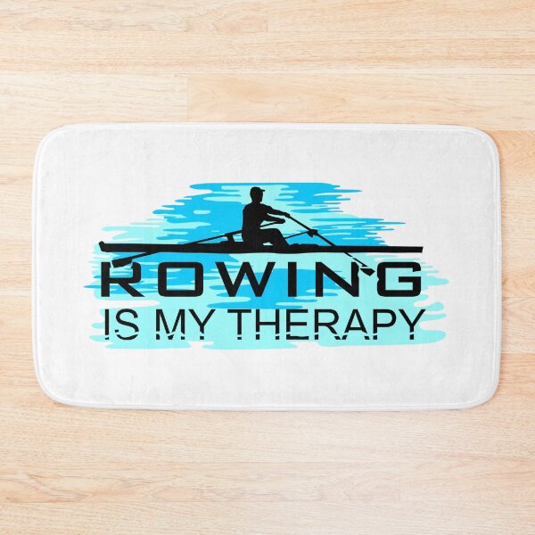 Item preview, Rowing is my therapy - Rowing, crew, single scull designed and sold by claudiasartwork.