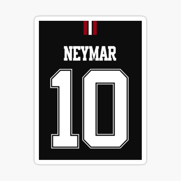 Neymar Jersey Sticker for Sale by juliamcc23