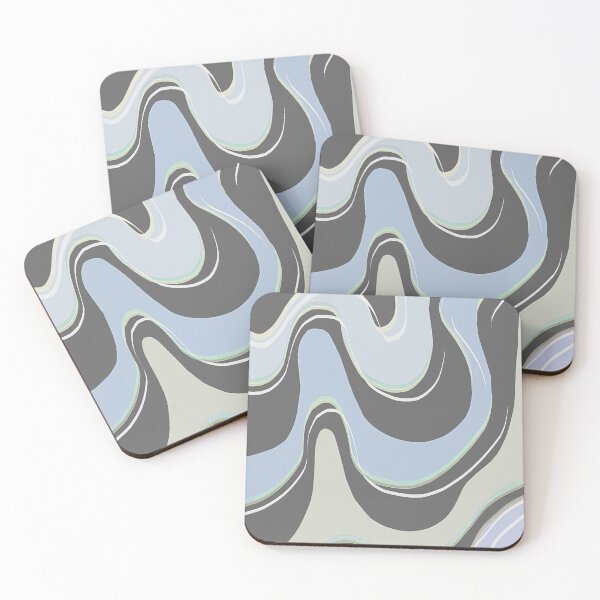 Item preview, Baby Blue and Grey Swirl designed and sold by Sharon Schwalbe.