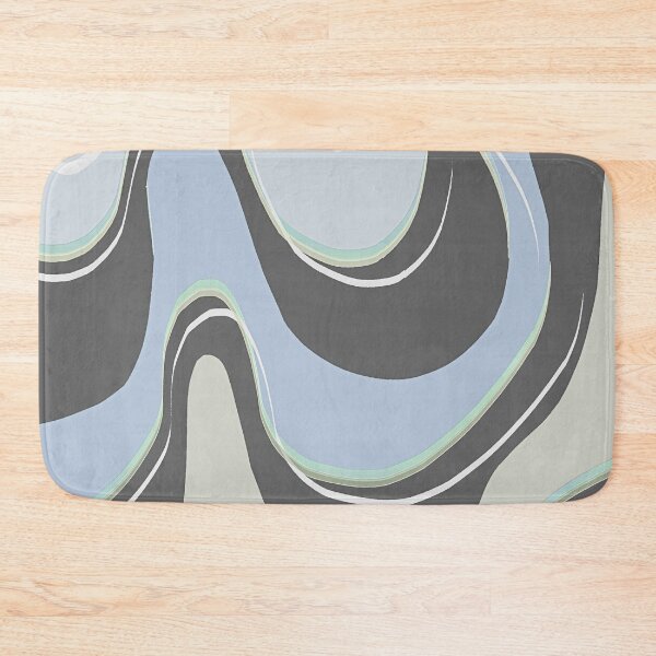 Item preview, Baby Blue and Grey Swirl designed and sold by Sharon Schwalbe.