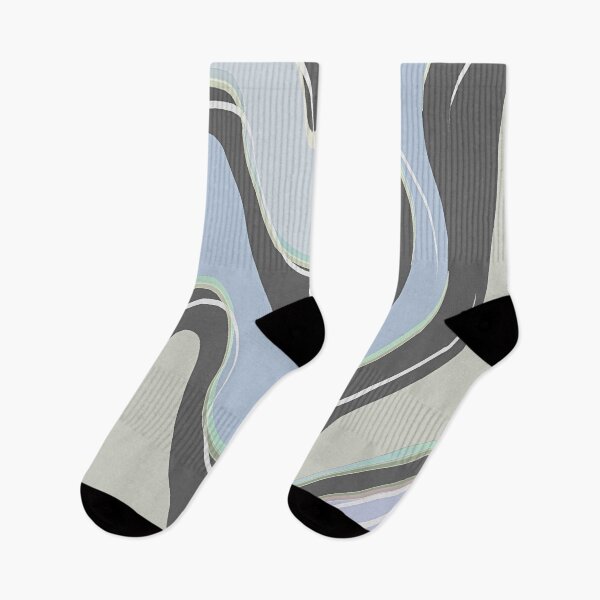 Item preview, Baby Blue and Grey Swirl designed and sold by Sharon Schwalbe.