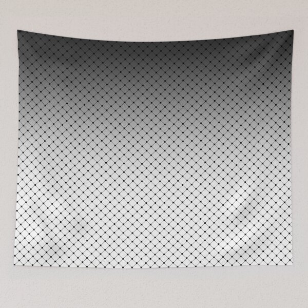 Item preview, White- black Ombre 2 designed and sold by fuzzyfox.