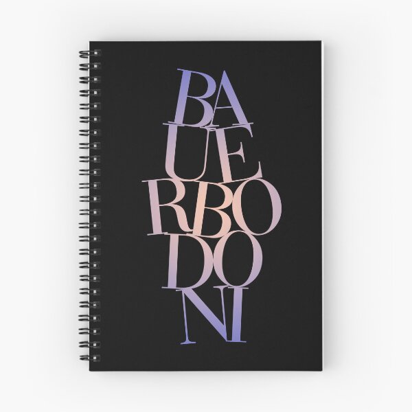 Item preview, Bauer Bodoni v.3 designed and sold by x1brett.