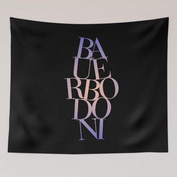 Item preview, Bauer Bodoni v.3 designed and sold by x1brett.