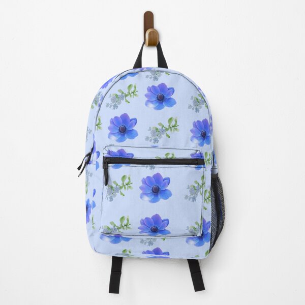 Item preview, Blue Calm Flower Pattern Design, Blue Flax and Bluebell Pattern designed and sold by hinajehan.