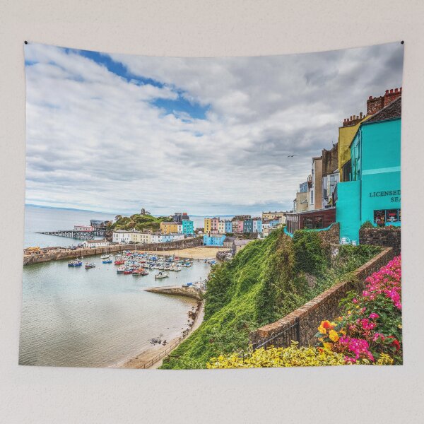 Item preview, Tenby Harbour And Lifeboat Stations, Pembrokeshire, Wales designed and sold by Paul Thompson Photography.