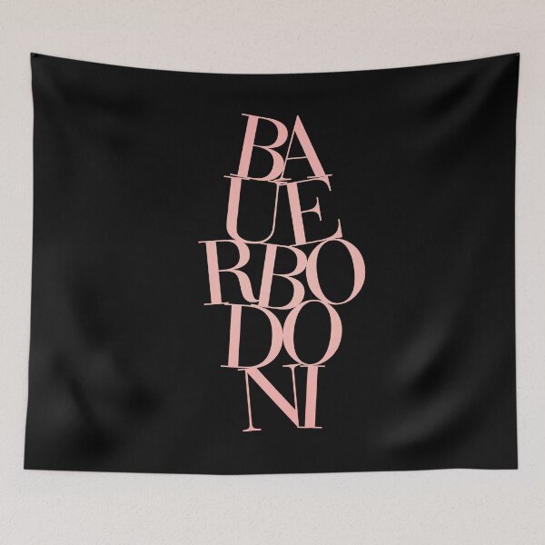 Item preview, Bauer Bodoni v.4 designed and sold by x1brett.