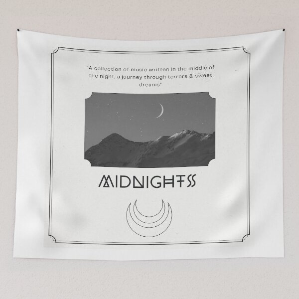 Item preview, midnights indie poster design designed and sold by cottagecorococo.