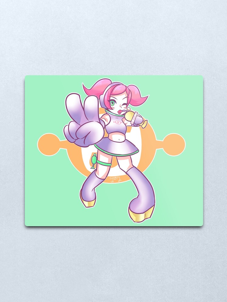 Alternate view of Space Channel 5 - Ulala (syaokitty Ver.) Metal Print