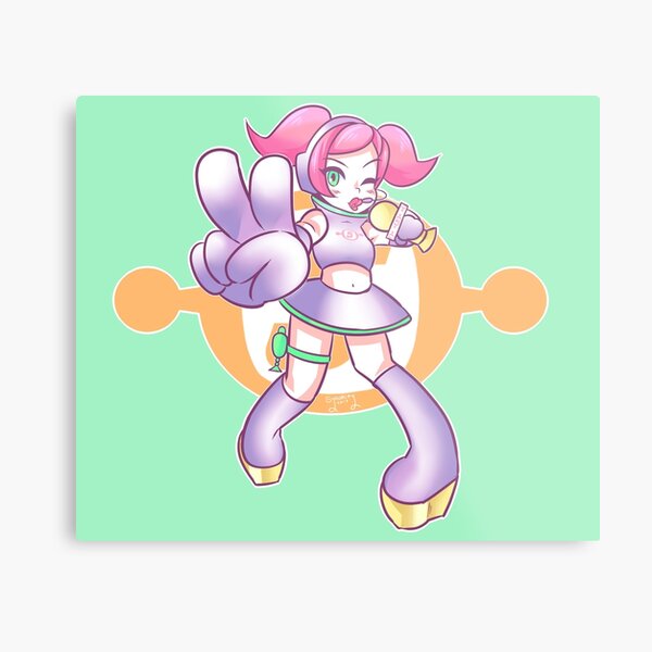 Space Channel 5 - Ulala (syaokitty Ver.) Metal Print
