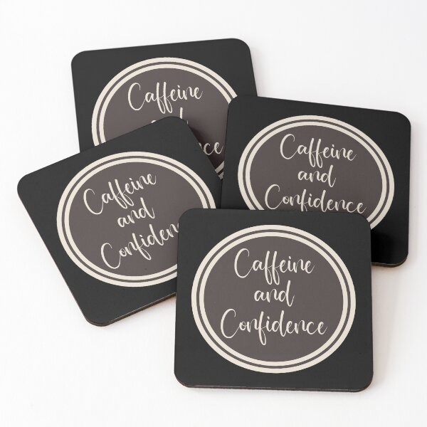 Item preview, Caffeine And Confidence designed and sold by JourneyCreative.