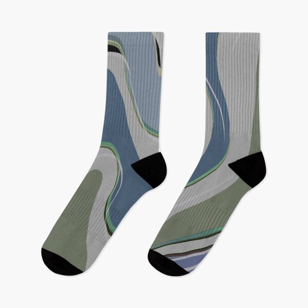 Item preview, Blue Grey Designer Swirl designed and sold by Sharon Schwalbe.