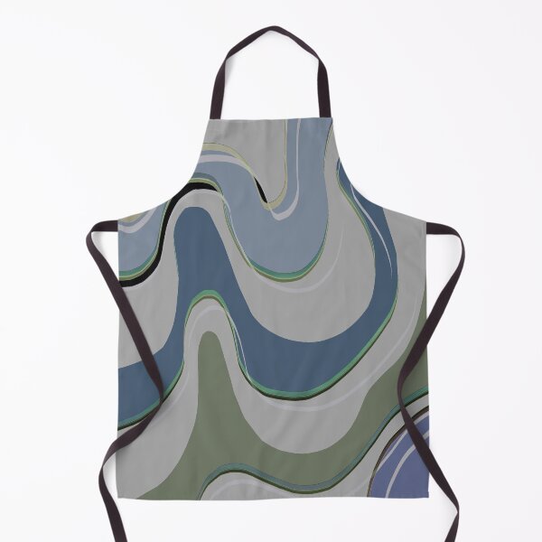 Item preview, Blue Grey Designer Swirl designed and sold by Sharon Schwalbe.