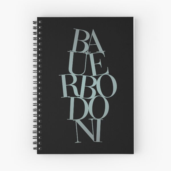 Item preview, Bauer Bodoni v.5 designed and sold by x1brett.