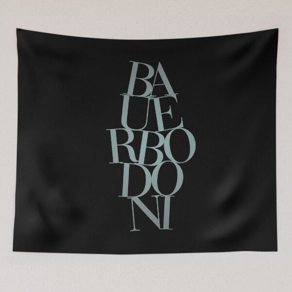 Item preview, Bauer Bodoni v.5 designed and sold by x1brett.