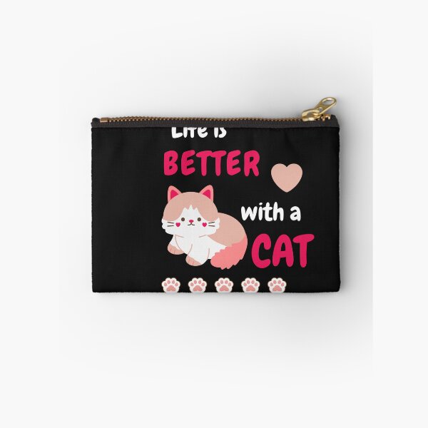 Item preview, Cat lover, Life is better with a cat designed and sold by ColourTrials.