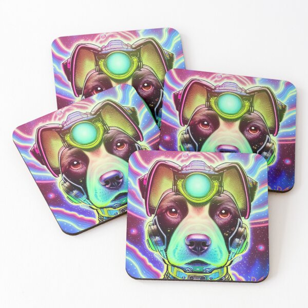 Item preview, Cadet #98 - Galactic All Knowing Robo Doggo designed and sold by Galactic Fur Baby Federation.